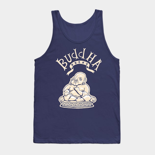 Buddha Rocks Tank Top by guira